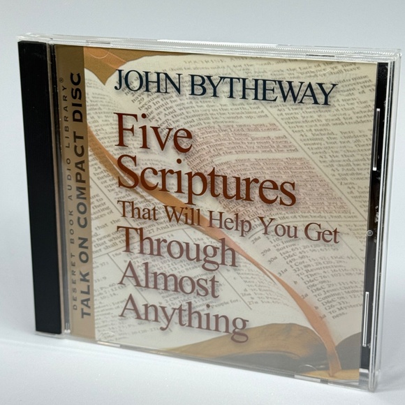 Five Scriptures That Will Help You Get Thru Almost Anything LDS Book On CD - Picture 2 of 6